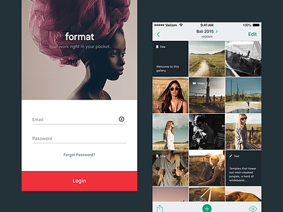 Format Galleries App for iOS format galleries ios