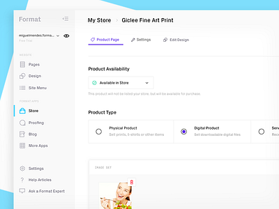 A New Format.com (store) By Miguel Mendes 🚀 For Format On Dribbble