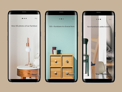 UI Daily Challenge Day 23 app challenge daily design furniture ui ux