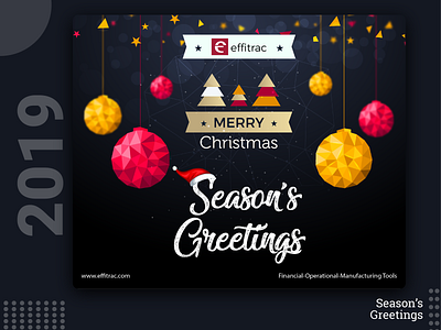 Season's Greetings 2019 branding christmas creative design erp graphic design greetings illustration photoshop seasons greetings visual design wishes