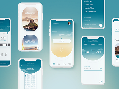 Clear Sky Airlines - Mobile App