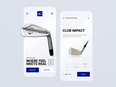 Mizuno Golf Online Iron Fitting by Dane Bowen on Dribbble