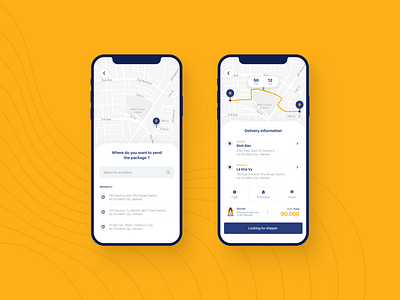 Deliviet Delivery App By Ä'inh Báº£o On Dribbble