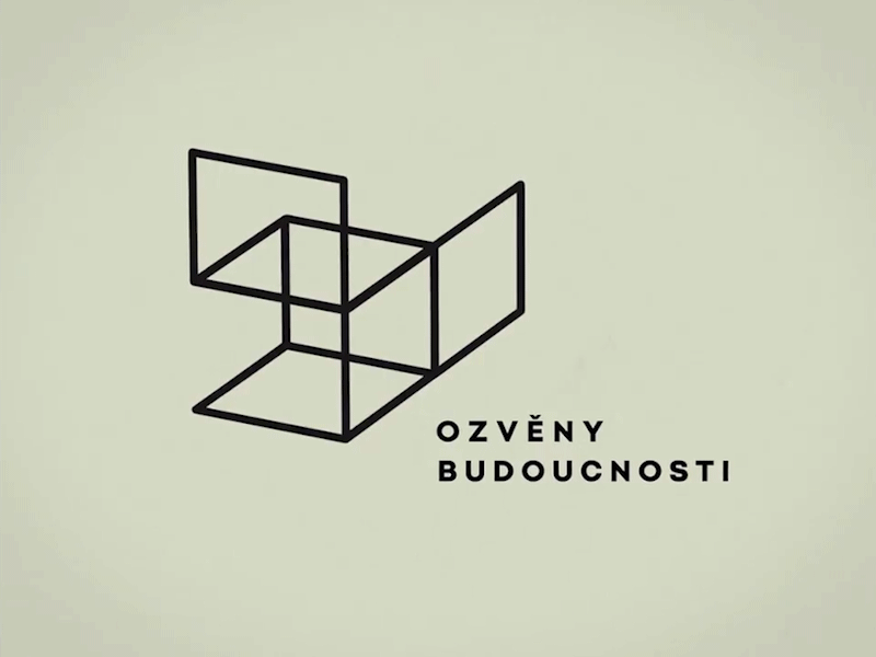 ŠKODA AUTO_Ozvěny budoucnosti animation branding campaign design gif illustration logo motion type vector
