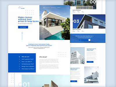 Holmes Builders comment design inspiration like minimal typography ui ui design uiux ux