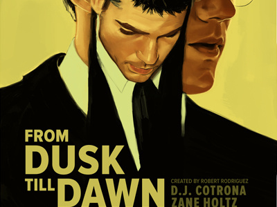 From Dusk Till Dawn illustration poster