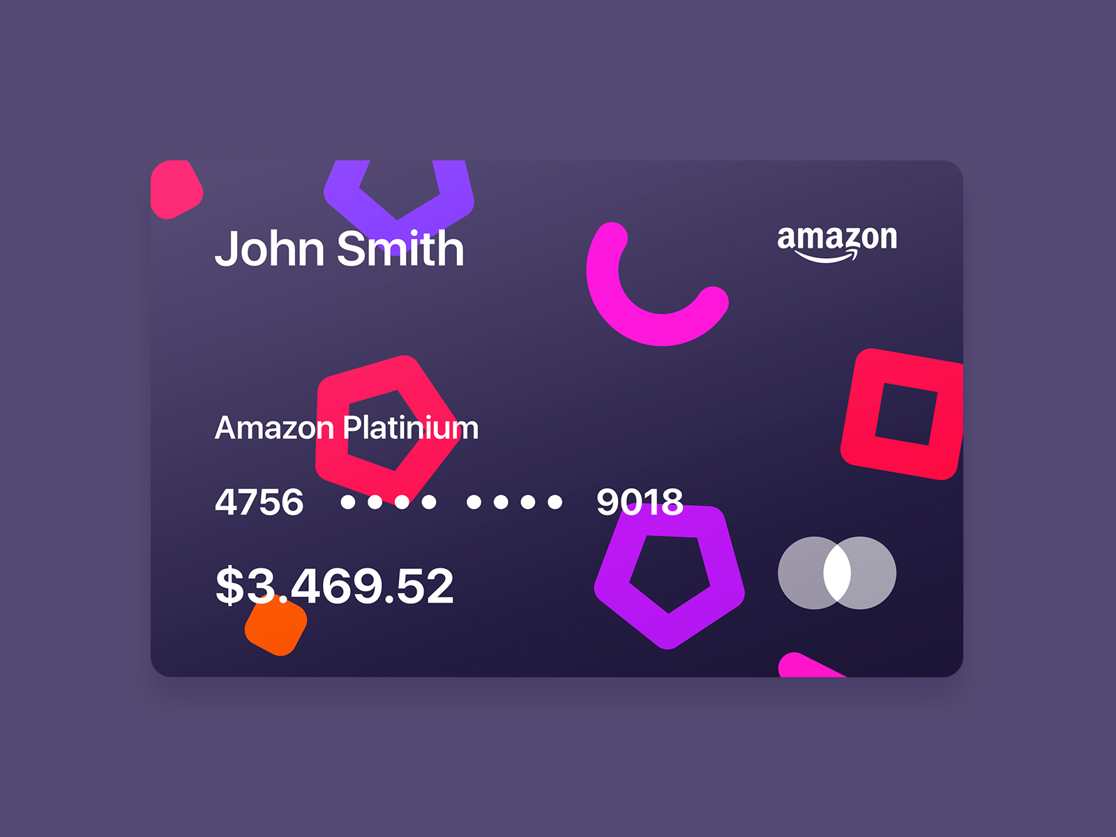 amazon card03 by zhangzhyshiia on Dribbble