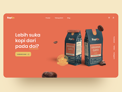 Landing page - KopiQu