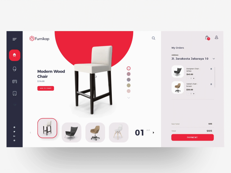 Furnikap - Furniture Website