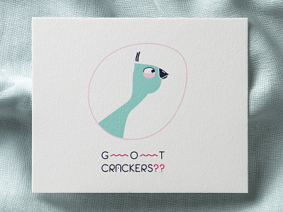 Parrot the Crackerhead bird bird illustration brand brand identity branding card design graphic design identity illustration