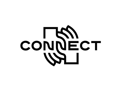 Connect Logotype community connect connections fingers hands helping humanity logo logotype love race relations touch