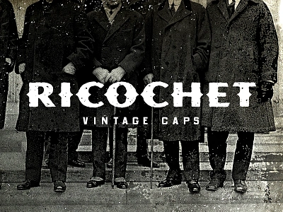 Ricochet Font branding distressed font hipster rough typography vintage western