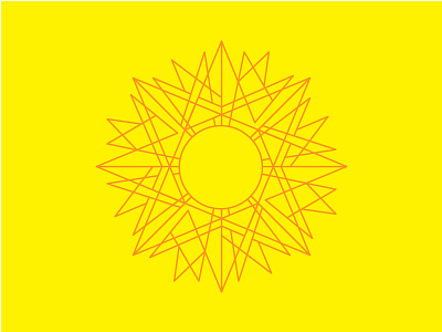 Abstract Sun Lines hot linear linework seasons shine solar summer sun system vector