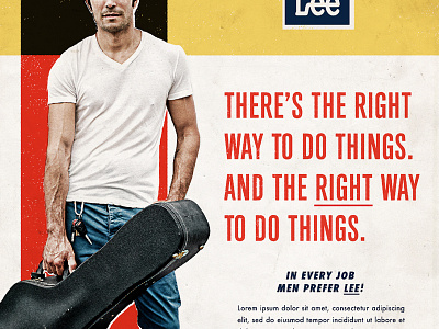 Lee jeans brand exploration