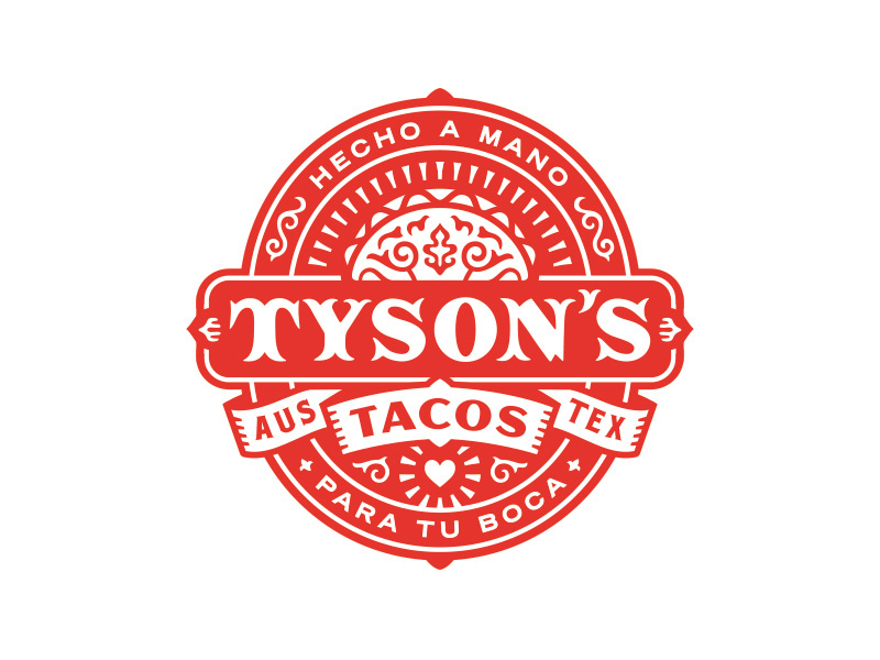 Tyson's Tacos Logo by Ben Harman for 828 on Dribbble