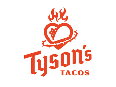 Tyson's Tacos Logo B by Ben Harman for 828 on Dribbble