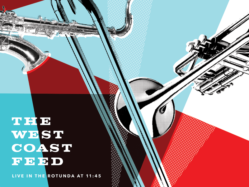 West Coast Feed Band Poster