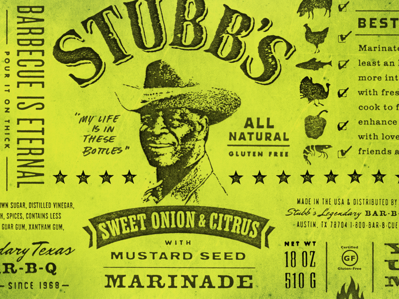 stubbs bbq t shirt