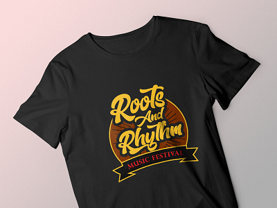 Roots And Rhythm T Shirt branding design illustration logo merch by amazon teespring tshirt tshirt art tshirt design tshirt graphics tshirt mockup type typography vector