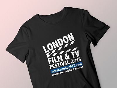 London Film Tv Festival 2015 T Shirt branding design identity illustration lettering logo merch by amazon minimal teespring tshirt tshirt art tshirt design tshirt graphics tshirt mockup type typography vector