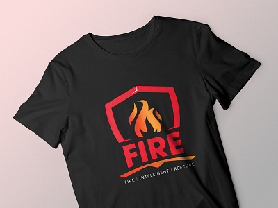 Fire T Shirt branding design fire identity illustration lettering logo merch by amazon teespring tshirt tshirt art tshirt design tshirt graphics tshirt mockup typography vector