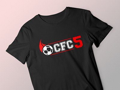 Cfc 5 T Shirt branding design football illustration lettering logo merch by amazon teespring tshirt tshirt art tshirt design tshirt graphics tshirt mockup typography vector
