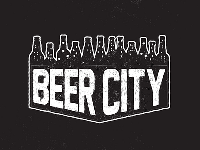 It’s beer city over here. beer branding dribble graphic design logo