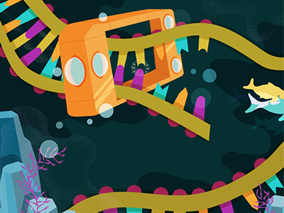 2/4 DNA replication illustration scienc vector