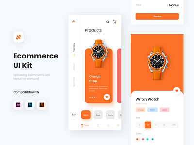 Ecommerce App Ui Kit By Md Faysal Rabby On Dribbble