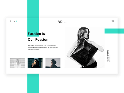 Warts - Fashion Webpage Hero Design