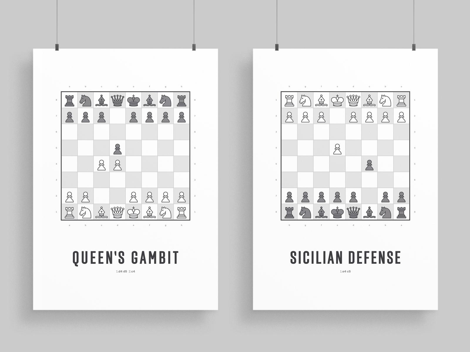 Ruy Lopez – Chess Opening Print by Dave Mullen Jnr on Dribbble