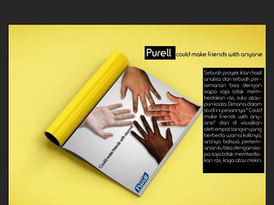 Purrel Print Ads