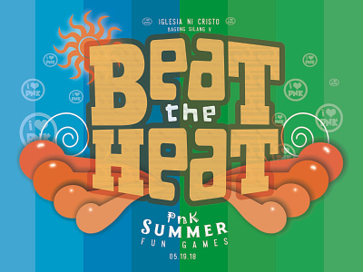 Beat The Heat design illustration