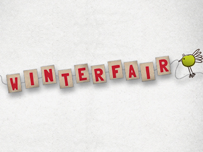 Winterfair Type illustration typography