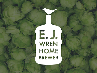 E.J. Wren Homebrewer beer bird carboy homebrew homebrewing wren