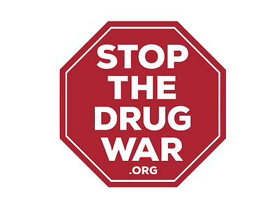 Stop The Drug War drug war drugs octagon stop sign