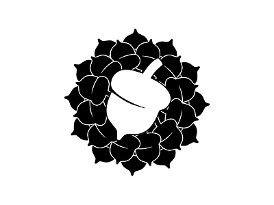 Lineage Lotus acorn flower logo lotus yoga