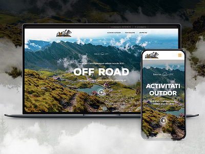 UX/UI DESIGN - Responsive extreme sports website