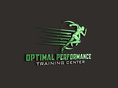 Optimal Performance Training branding custom logo fitness logo gym logo logo logo design primwork355 sports logo vector