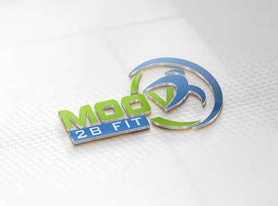 3D Logo Mockup C custom logo fitness logo gym and fitness logo gym and sports logo gym logo health logo logo design primwork355 sports logo