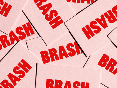 BRASH business cards