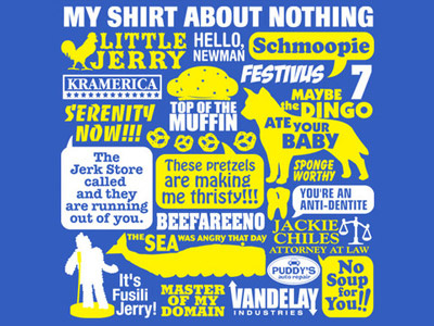 Nothing funny illustration nothing tshirt