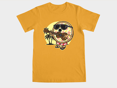 Hawaiian Pizza cartoon hawaiian pizza shirt threadless