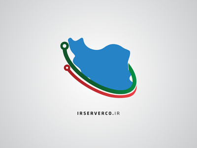 Iran server hostinglogo illustrator iran iranmap logo logodesign serverlogo