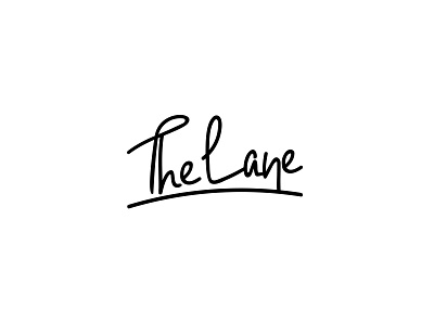 The Lane agency branding design logotype marketing signature symbol typeface typo typography