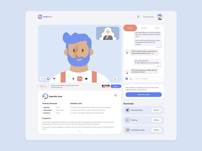 Video Call call character chart chat chat app chat bot chatbot chatting colors conversation conversational ui conversations design ui ux ux design uxui video videocall videochat