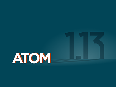 Atom 1.13 atom release