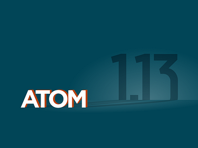 Atom 1.13