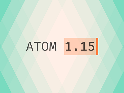 Atom 1.15