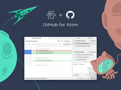 GitHub for Atom